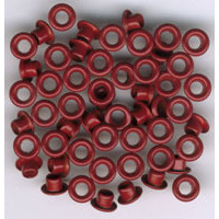 Elegant Eyelets Cherry - 50pk