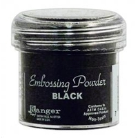 Ranger Embossing Powder Black