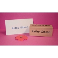 Personalised Stamp - Name Large Wood