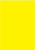 Optix Matt A4 Card, 10 sheet pack - Yellow