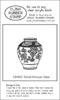 CM45C Antique Vase Small - Cling Stamp