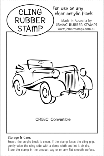 CR58C Convertible - Cling Stamp
