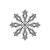 CX33H Snowflake 5 - Cling Stamp
