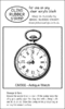 CM56E Antique Watch - Cling Stamp
