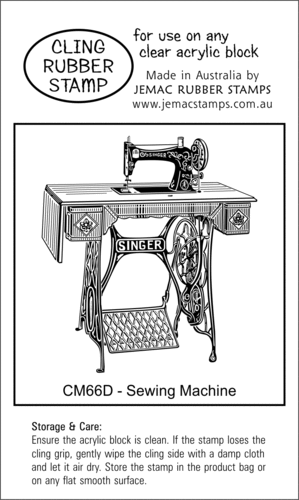CM66D Sewing Machine - Cling Stamp
