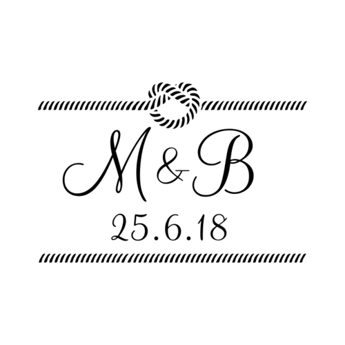 Custom Wedding Stamp WM412