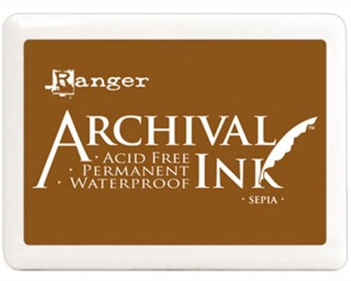 Archival Inkpad Sepia - Jumbo Size