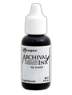 Ranger Archival Refill Ink - Black