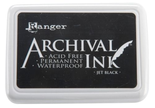 Archival Inkpad Jet Black - Standard Size